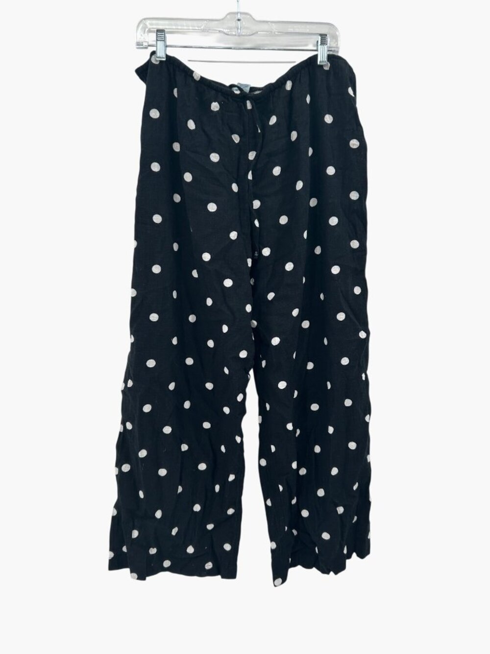 NEW Shade & Shore Polka Dot Swim Cover Up Pants - Black/White - Picture 3 of 10